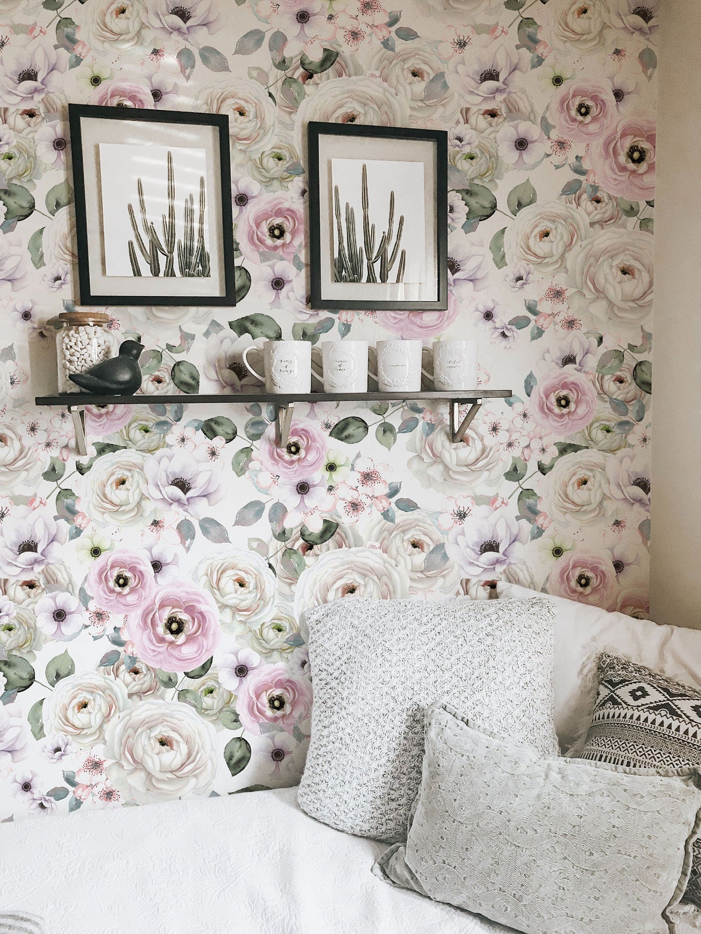 Blush Rose Wallpaper