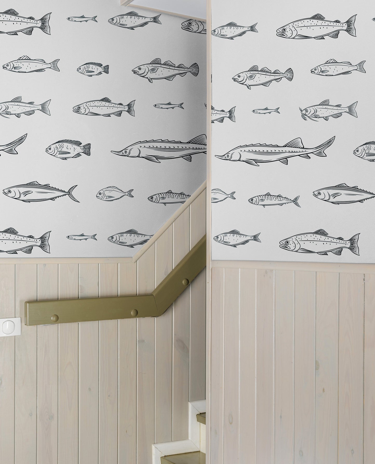 Coastal Fish Ocean Removable Wallpaper