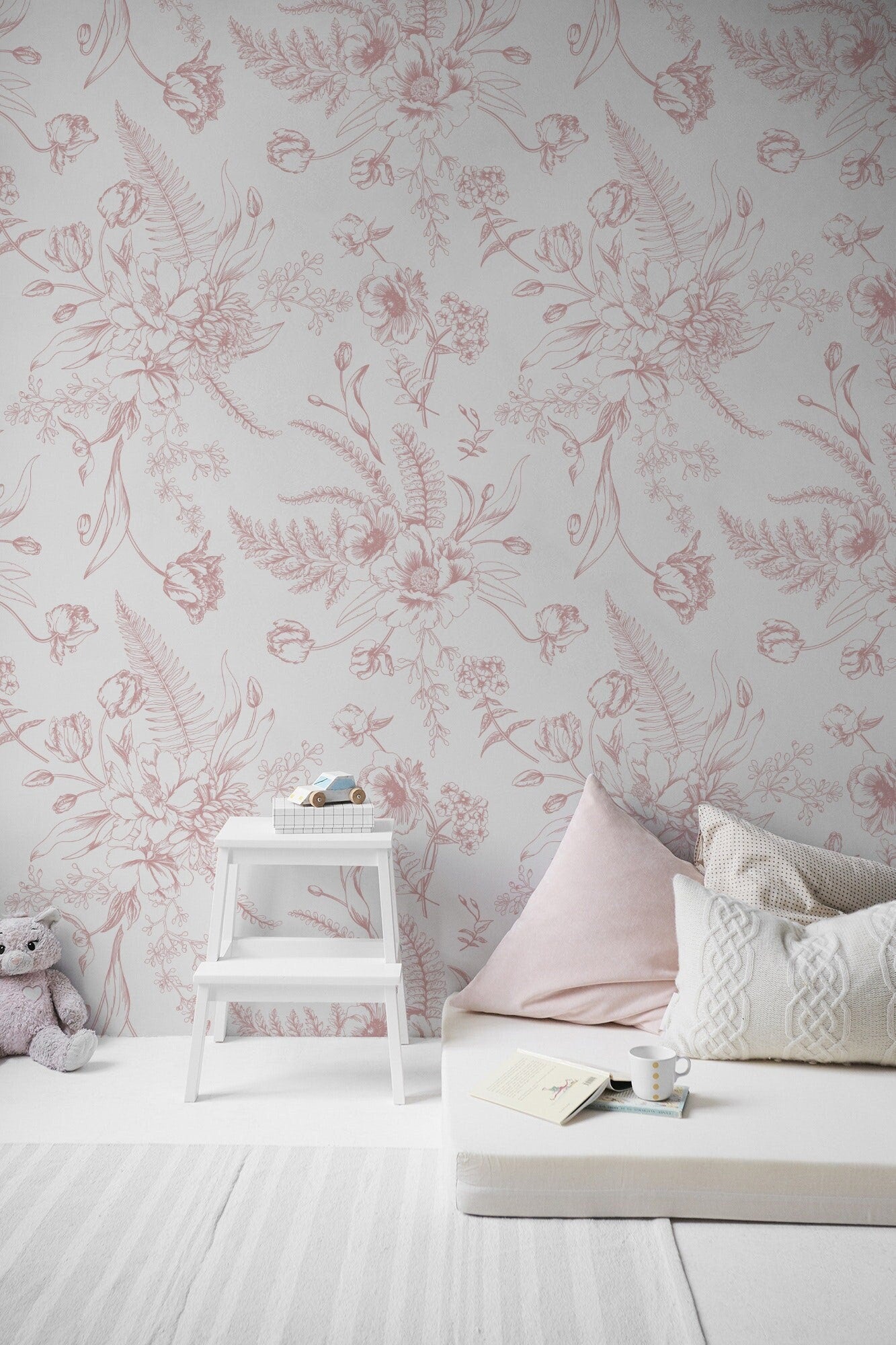 Pink Floral Wallpaper