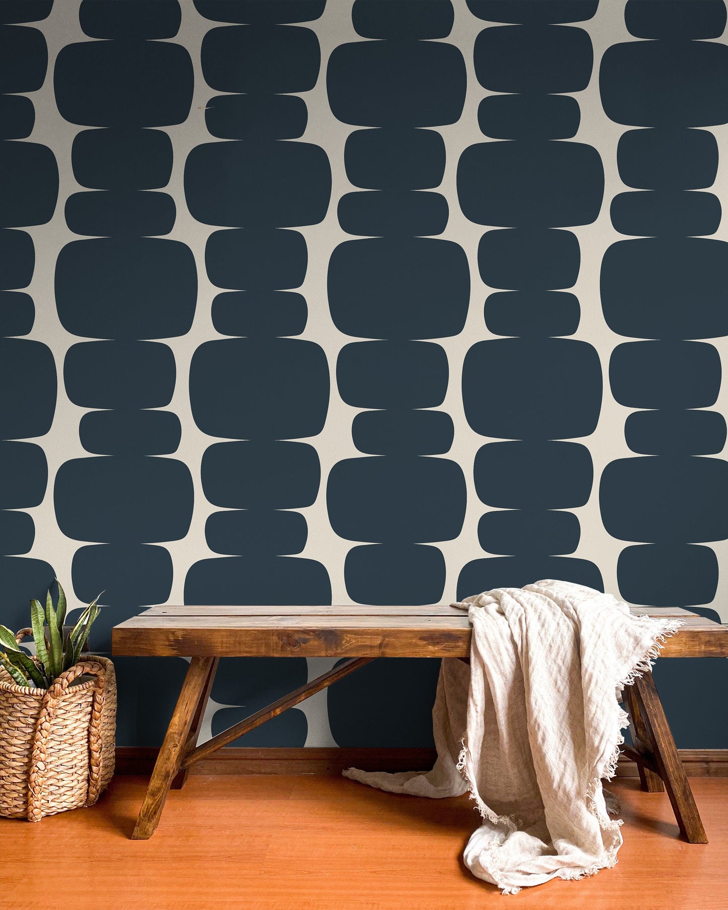 Abstract Dark Gray Shape Wallpaper