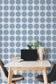 Blue Shape Wallpaper